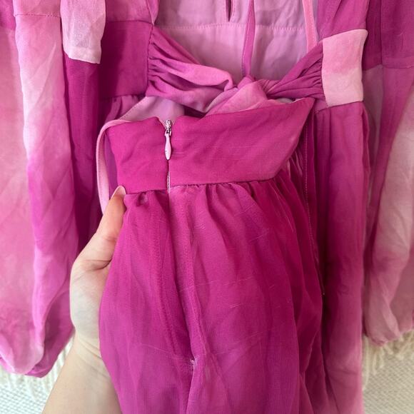 Toccin x RTR Pink Tie Dye Romper - Picture 8 of 12